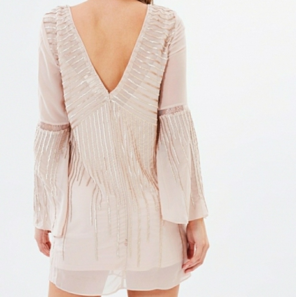 🍒NWT🍒 TJD MINI BLUSH DRESS - Picture 5 of 13